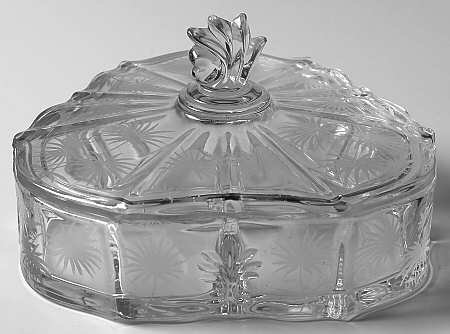 Lido Clear 3 Part Candy Box & Lid