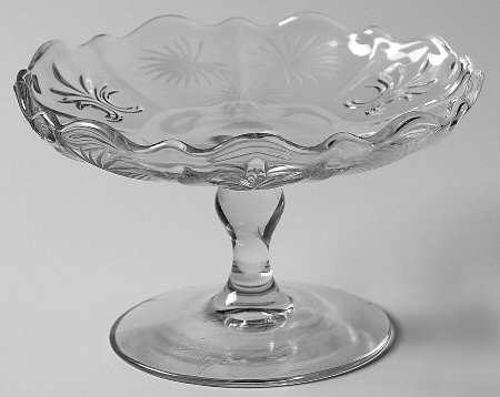 Lido Clear Cheese Stand (Baroque Shape)
