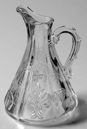 Lido Clear Oil Cruet No Stopper (Baroque Shape)