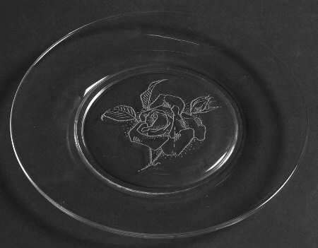 Living Rose 7" Salad Plate