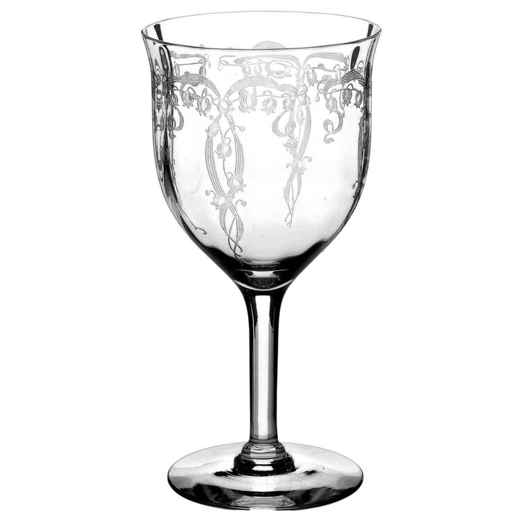 Lily of the Valley (Stem #858, Non Optic) Water Goblet