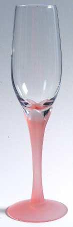 Lotus Peach Mist Fluted Champagne