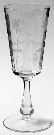 Lotus Clear (Stem 5070) Tall Champagne