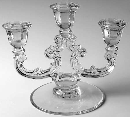 Mademoiselle 3 Light Candlestick
