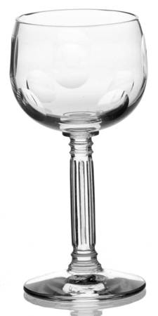 Mardi Gras Cordial Glass