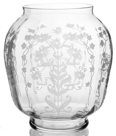 Manor Clear 6" Flower Vase