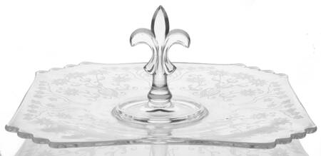 Manor Clear Center Handle Tray