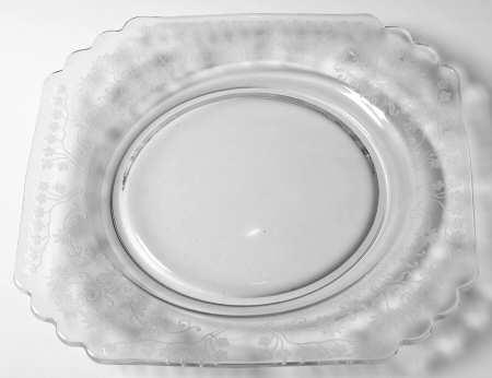 Manor Clear Luncheon Plate