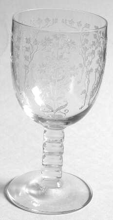 Manor Clear Water Goblet
