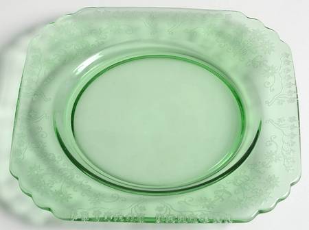 Manor Green Square Plate