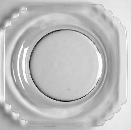 Mayfair Clear Bread & Butter Plate
