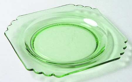 Mayfair Green (Light Green, Line 2419) Bread & Butter Plate
