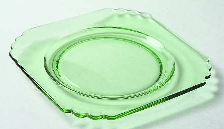 Mayfair Green (Light Green, Line 2419) 7" Salad Plate
