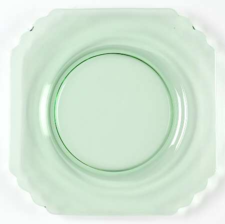 Mayfair Green (Light Green, Line 2419) Luncheon Plate