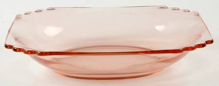 Mayfair Pink Rim Soup Bowl