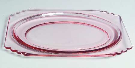 Mayfair Pink Under 13" Platter