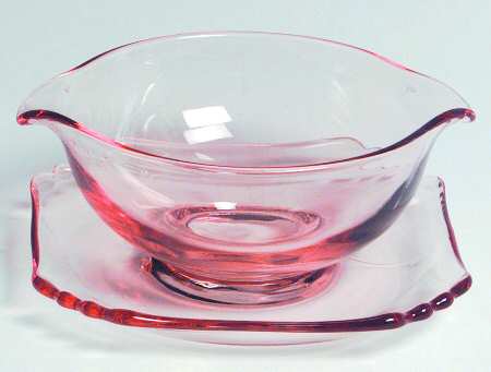Mayfair Pink Sauce Boat