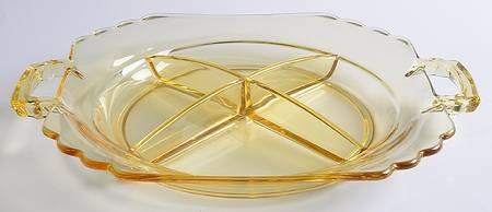 Mayfair Topaz 10" Square 4 Part Relish