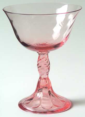 Maypole Peach Champagne/Tall Sherbet