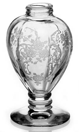 Meadow Rose Clear Shaker-No Glass Lid