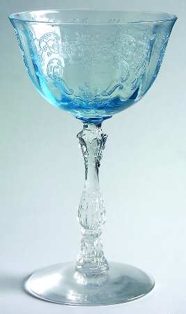 Meadow Rose Blue Liquor Cocktail