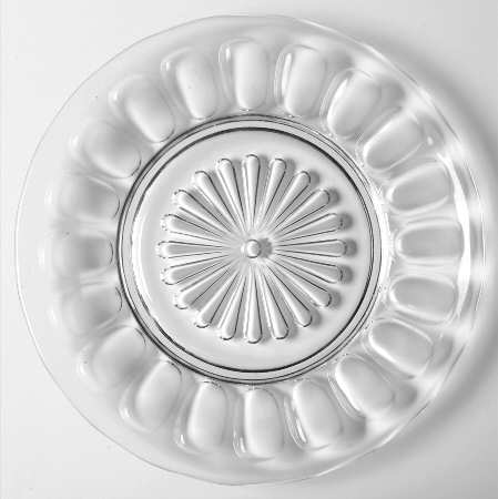 Mesa Clear Luncheon Plate