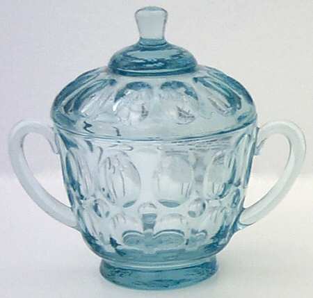 Mesa Blue Sugar Bowl & Lid
