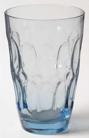 Mesa Blue Flat Juice Glass