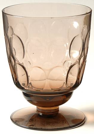 Mesa Brown Wine Glass