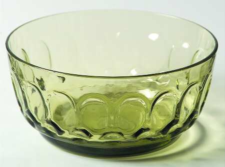 Mesa Olive Green Small Fruit Dessert Bowl