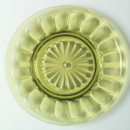 Mesa Olive Green Luncheon Plate