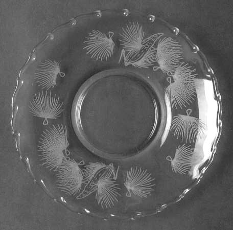 Milkweed (Stem #2630, Etch #7) Mayonnaise Underplate Only