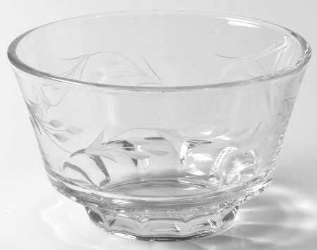 Minuet Clear (Stem 6025) Mayonnaise Bowl, Bowl Only