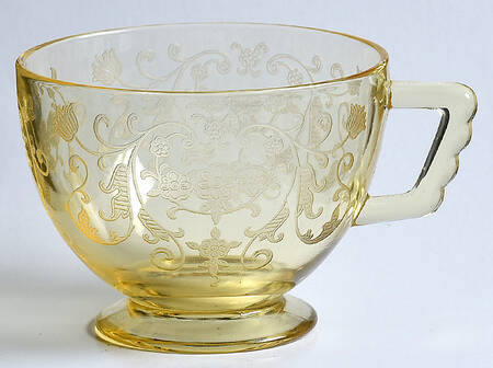Minuet Yellow (Stem 4020, Yellow Stem) Cup Only