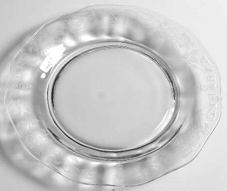 Midnight Rose 7" Salad Plate