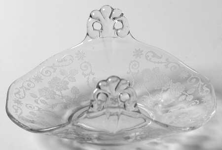 Midnight Rose 5" Handled Bon Bon