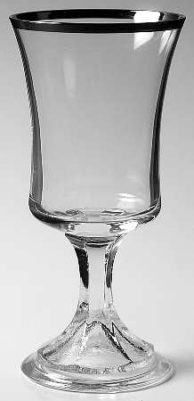 Misty Clear (Platinum Trim) Claret Wine