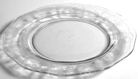 Morning Glory (Stm#6007, Etch #313) Dinner Plate