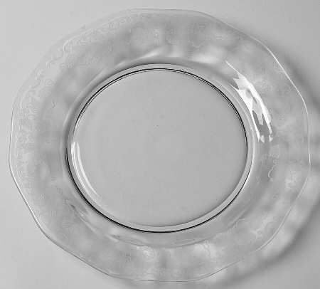 Morning Glory (Stm#6007, Etch #313) 7" Salad Plate
