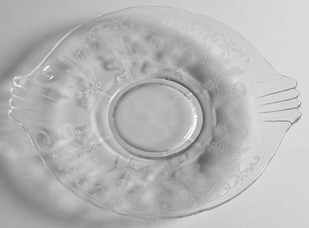 Morning Glory (Stm#6007, Etch #313) Lemon Plate