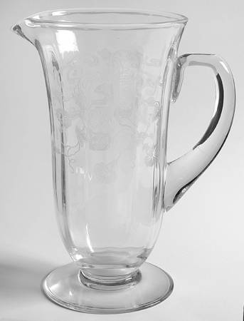 Morning Glory (Stm#6007, Etch #313) 48 Oz Pitcher