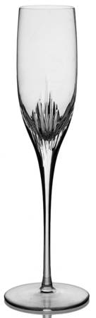 Monarch (Blown, Cut) Fluted Champagne