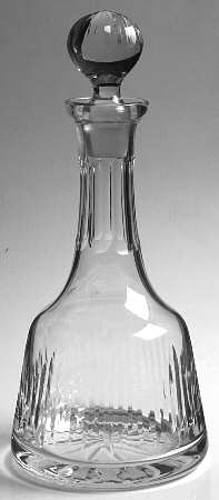 Monarch (Blown, Cut) Decanter & Stopper