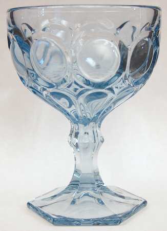 Moonstone Light Blue Champagne/Tall Sherbet