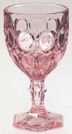 Moonstone Pink Wine Glass