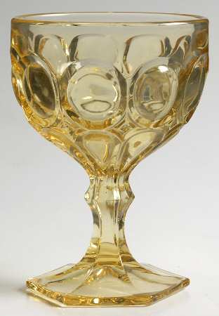 Moonstone Yellow Champagne/Tall Sherbet