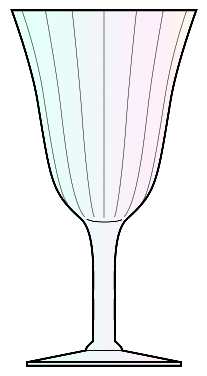 Mother of Pearl (Stem 766) by Fostoria