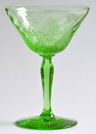 Mystic Green (Stem 5082) Champagne/Tall Sherbet