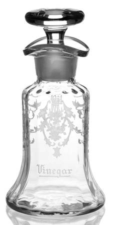 Navarre Clear Cruet & Stopper