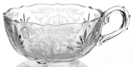 Navarre Clear 1 Handle Regular Nappy (Baroque Shape)